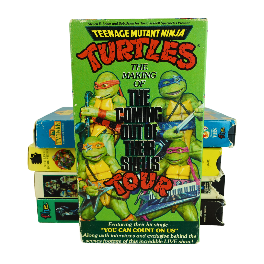 Teenage Mutant Ninja Turtles 1 and 2 VHS - weeklybangalee.com